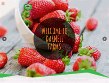 Tablet Screenshot of darnellfarms.com